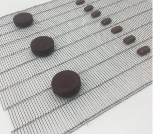 식품 가공 산업을 위한 평평한 체인 링크 오븐 컨베이어 벨트 철 메쉬