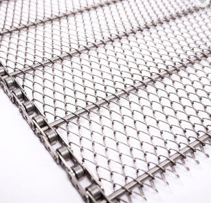 품질  High Temperature Resistance Chain Drive Flat Flex Belt Wire Mesh for Conveyor 공장