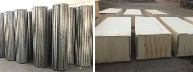 직류 전기로 자극된 편자는 스테인레스 강 컨베이어 벨트 와이어네트를 결정했습니다 8